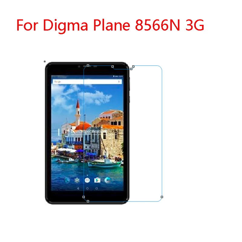 

For Digma Plane 8566N 3G 8inch New functional type Anti-fall, impact resistance, nano TPU Flexible screen protection film
