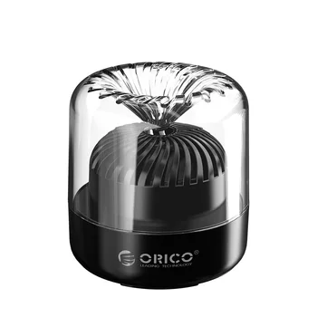 

Mini Transparent Bluetooth Speaker Portable Wireless Speaker Sound System 3D Stereo，With 3.5mm Aux Tf Card Slot ， BS6