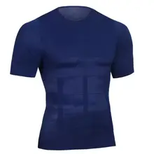 Для мужчин для похудения нижнее белье Для мужчин профилировщик тела быстрый сухой сжатия футболки