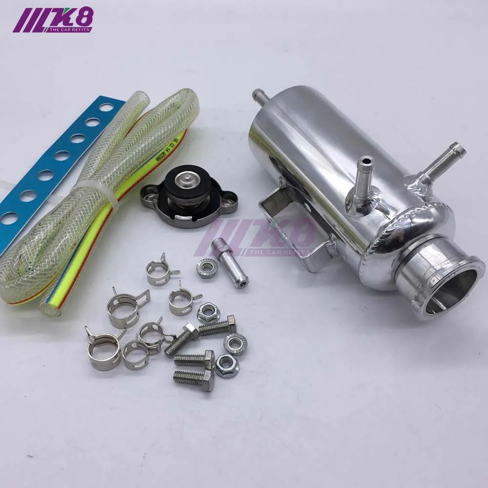 RADIATOR COOLANT OVERFLOW BREATHER TANK - RACE DRIFT ENGINE WATER ALLOY BOTTLE |