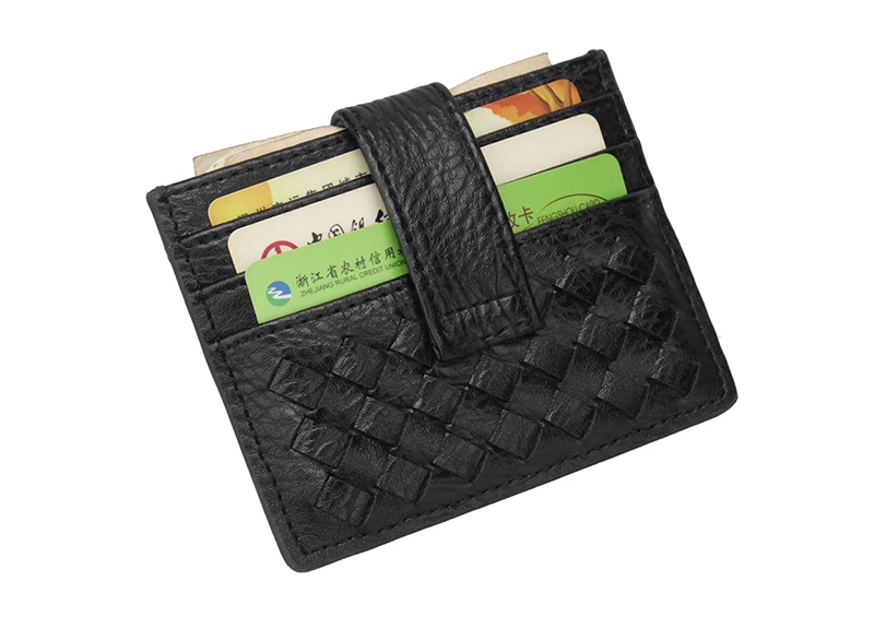 Дизайнерские вязаные Кошельки для монет для женщин унисекс модные кошельки женские Muiti-card Card Case Hasp клетчатые кредитные карты держатель