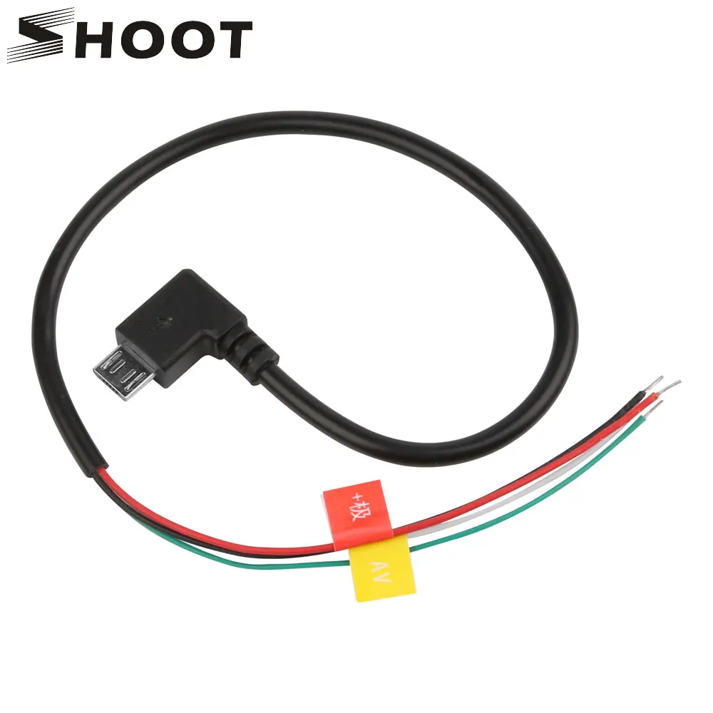  Sparare Fpv Av Cavo di Uscita Cavo per Sjcam SJ4000 SJ5000 SJ6000 Dvr Hd di Azione di Sport Della M