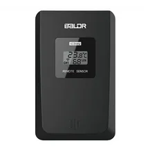 Baldr Беспроводной Дистанционный датчик температуры и влажности дисплей соответствие только для модели B0317 сенсорная кнопка Метеостанция термометр