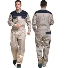 Мужские износостойкие Рабочие Комбинезоны ремонтник рабочая одежда мешковатые комбинезоны рабочая одежда для мужчин летние цельные комбинезоны D92103