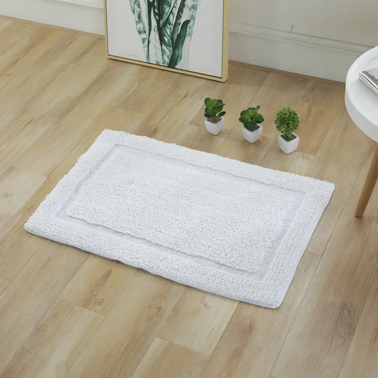 Хлопковый матрас для ванной дверной коврик абсорбирующий Противоскользящий ковер для гостиной для кухни ванной спальни ковер alfombra de bano