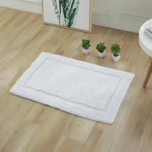 Хлопковый матрас для ванной дверной коврик абсорбирующий Противоскользящий ковер для гостиной для кухни ванной спальни ковер alfombra de bano
