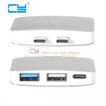 

Dual USB 3.1 Type-C to USB-C & USB 3.0 adapter & 2.0 Female OTG Cable for New Macbook Pro adapter