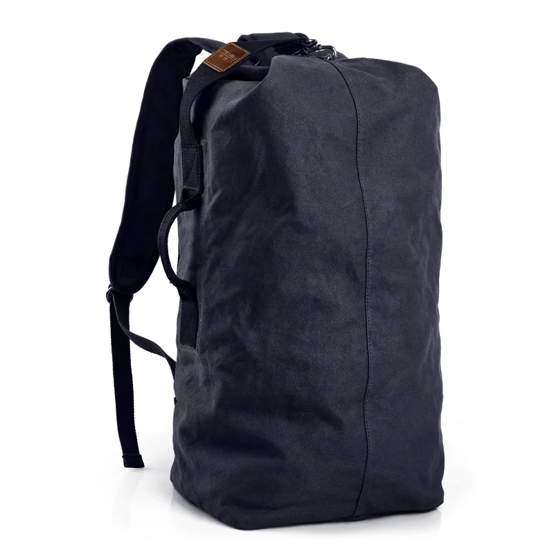 XINCADA 60 см Petat дорожная сумка Для мужчин большой Ёмкость вещевой мешок рюкзак Винтаж Рюкзак Нести на рюкзаке - Цвет: blue black(Large)