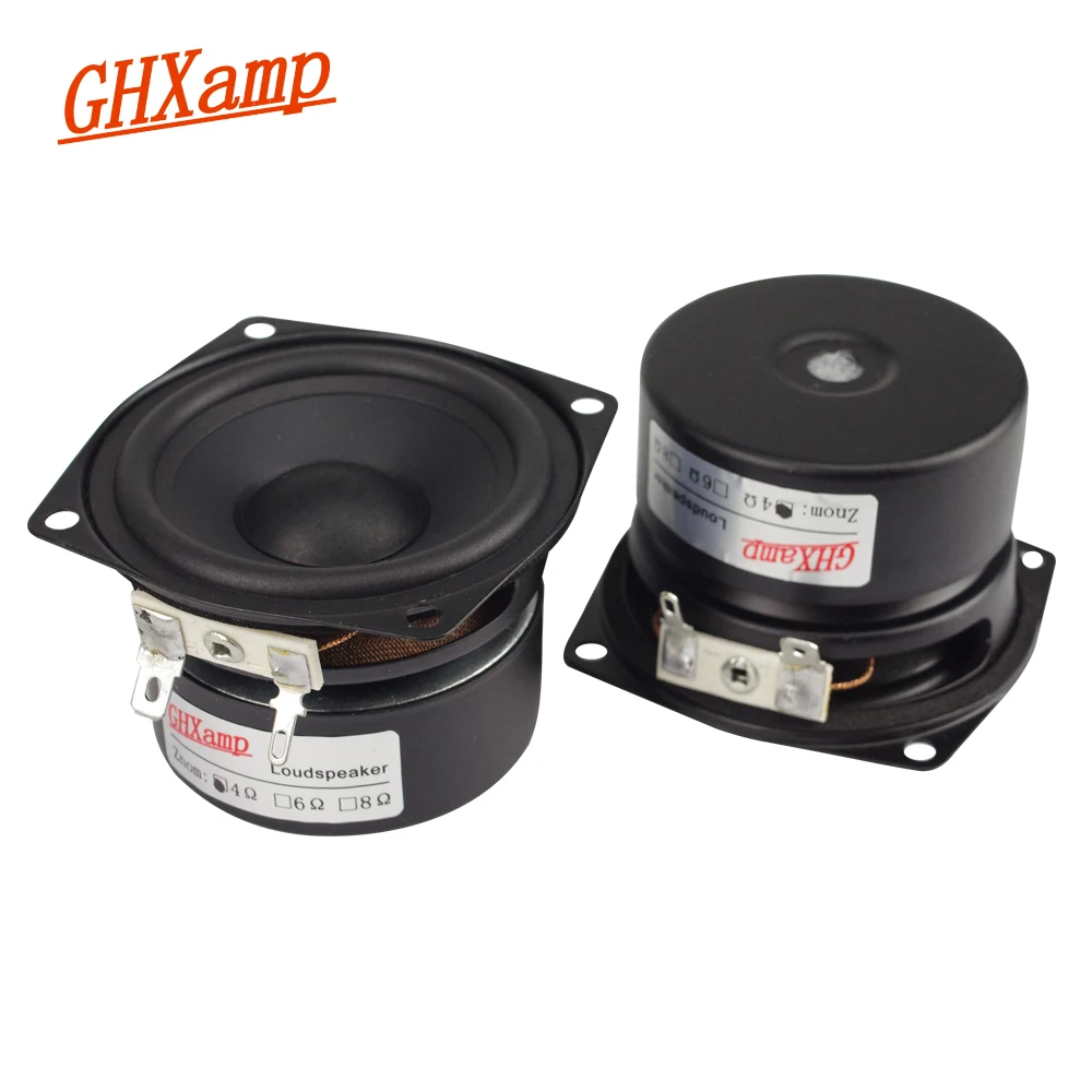 

2.5 inch Portable Full Range HIFI speaker damping pape cone DIY Bluetooth speaker unit vocal instruments Soundbox 127Hz-20KHz