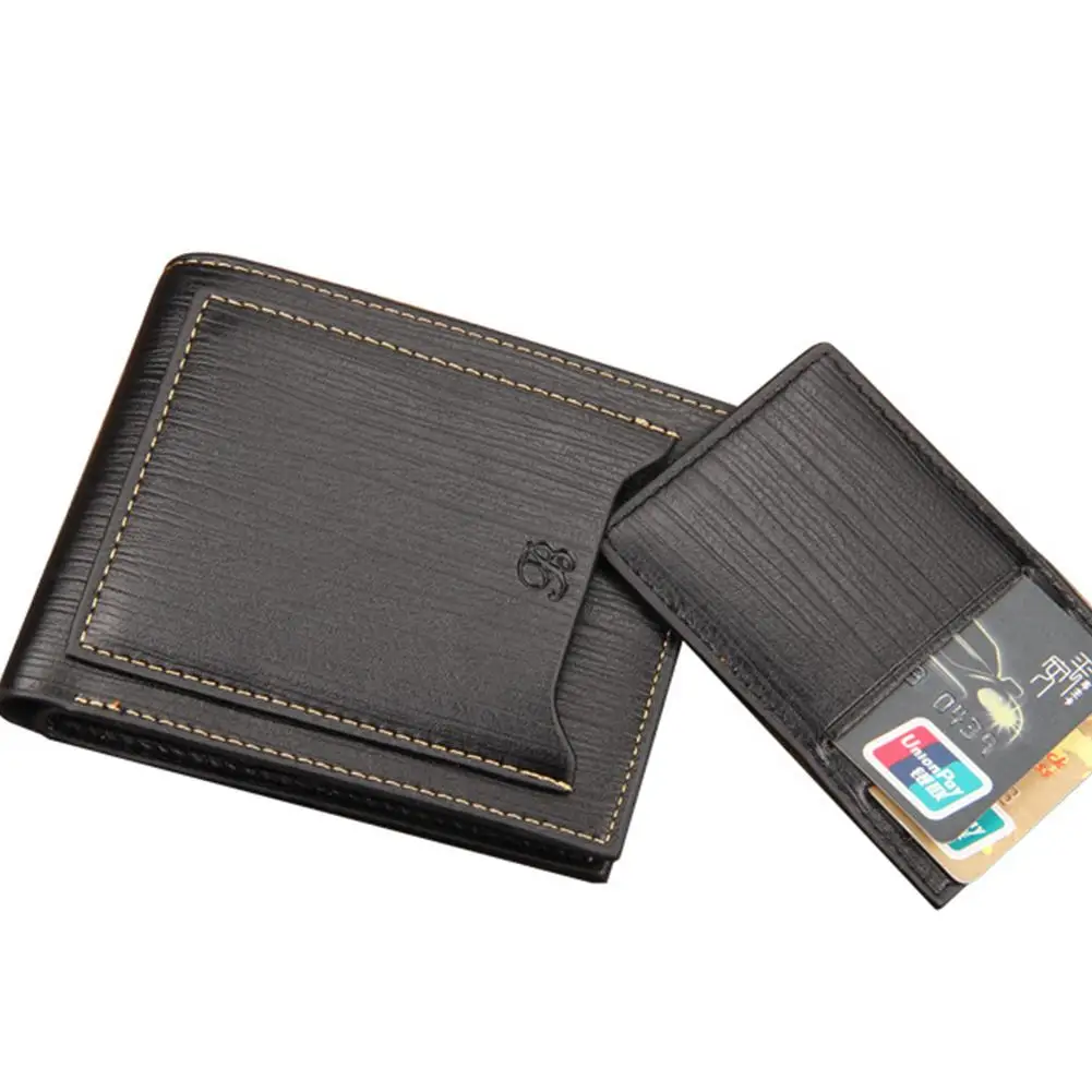 

Baellerry 2 IN 1 Men Leisure Business PU Leather Wallet Short Purse
