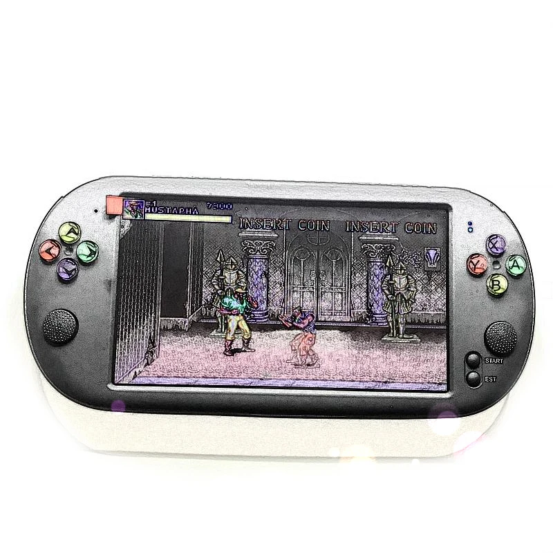 

Powkiddy 7" Game Console Portable Support For Neogeo Arcade Video Games With 1500 Free Retro Mini Game 8 Bit 16/32 bit Console