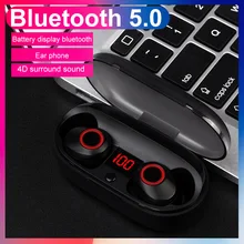 J29 Bluetooth 5,0 TWS мини беспроводные наушники-вкладыши для Близнецов с аккумулятором чехол Hands Free для iphone Android