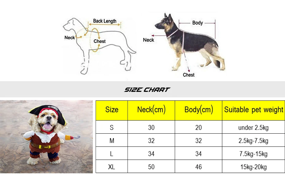 Костюм пирата для косплея, одежда для маленьких собак, зимняя куртка для французского бульдога, стоячий костюм для собак на Хэллоуин, пальто для чихуахуа, одежда для домашних животных