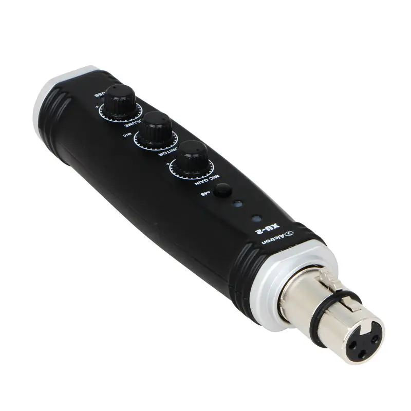 Alctron xu 2 usb преобразователь XLR в USB предварительно усиленный микрофон компьютерный