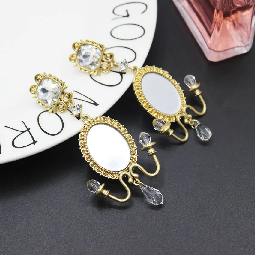 2017 европейские и американские зеркальные серьги в стиле барокко для люстры