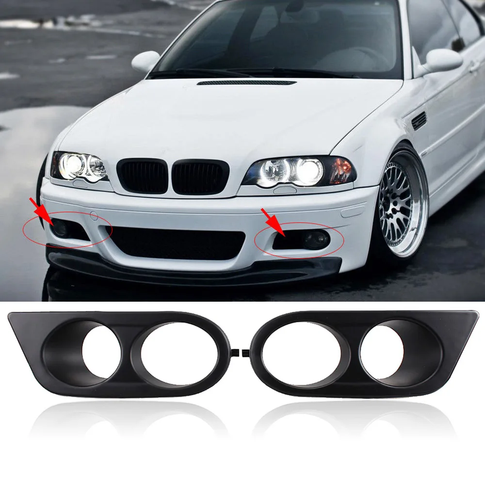 1 пара автомобильных противотуманных фар для Bmw 3 серии E46 M3 2001 2006 Передний бампер