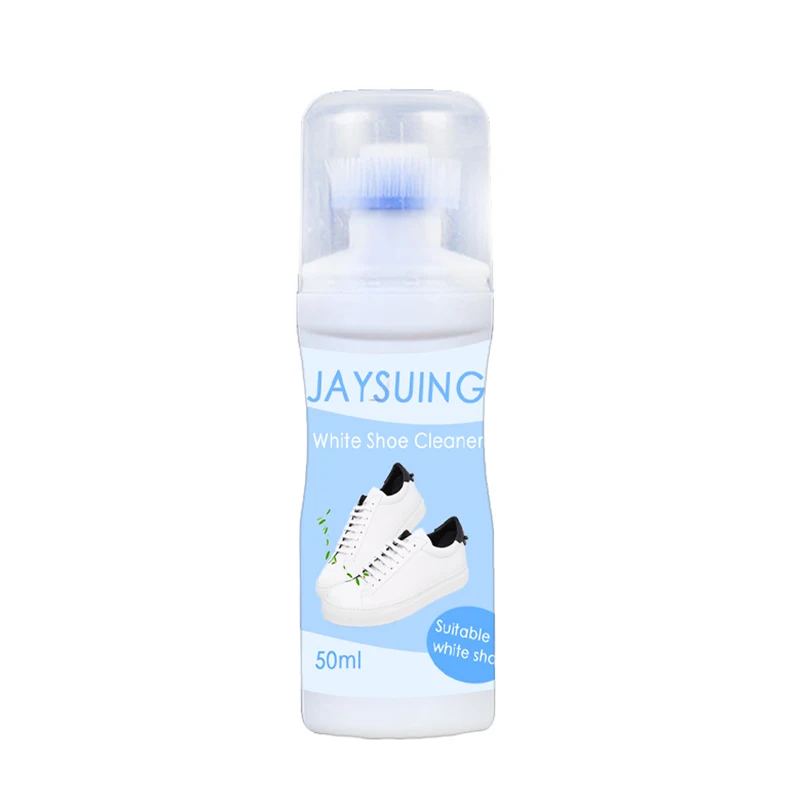 

Sports Leather Canvas Shoe Whitener Cleaner Trainer Boot Clean Whitener with Brush Head P7Ding