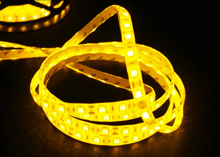 Tiras de Led 5050 rgb dc12v led luz Geração de Energia : Sempre Ligado