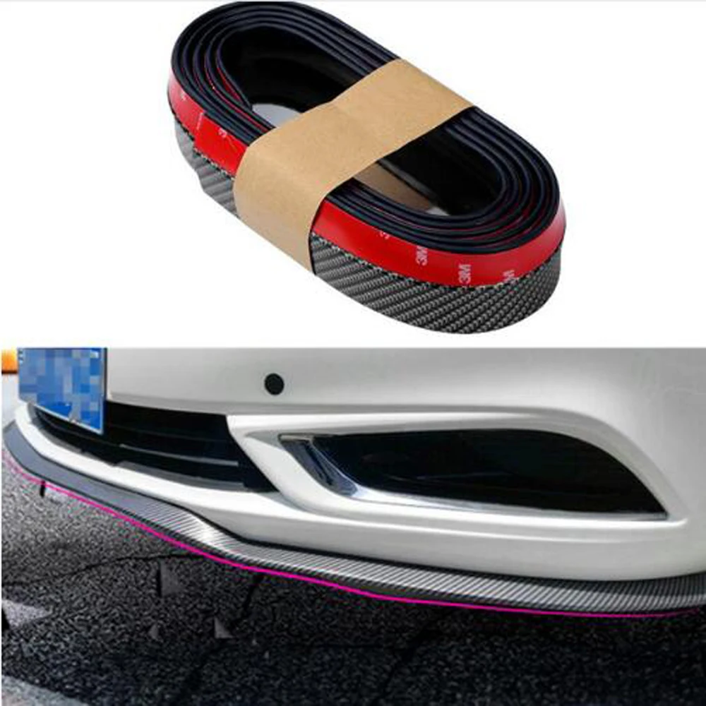 

Universal Car Front/ Rear/Side Skirt Bumper Lip Rubber Protector For Honda Accord FIT Jazz City Acura RLX CL EL CSX ILX any car