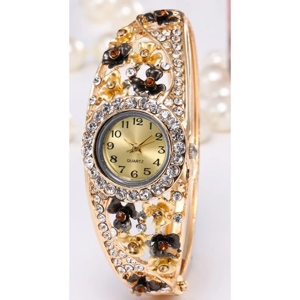 

Gold Casual Quartz Ladies WristWatches LVPAI New Arrive Ellipse Creative Women Fashion Luxury Watch Dress Quartz Clock