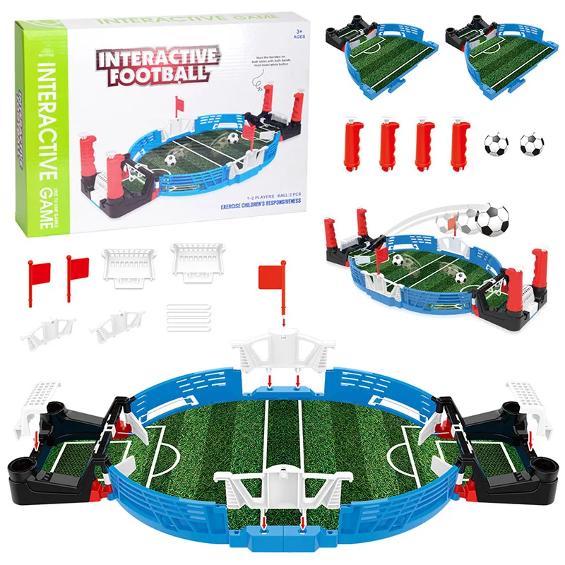  Children Mini Desktop Football Shoot Game Indoor Finger Table Ball Puzzle Toys Outdoor Sports Kid T