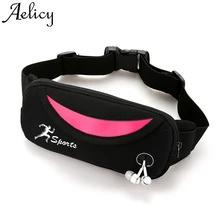 Aelicy/женская и мужская многофункциональная сумка с карманами для отдыха на открытом воздухе, спортивная сумка-мессенджер на талии, Высококачественная однотонная сумка для телефона, Сумка с карманами