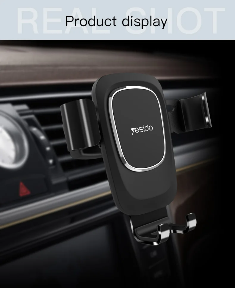 Gravity Car Mount Holder Phone Stand (15)