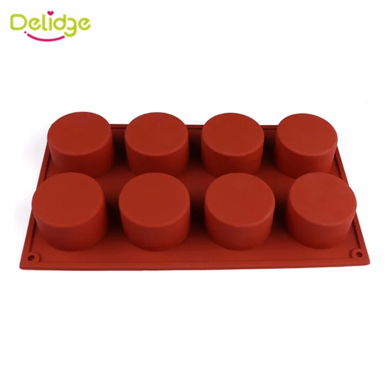 1-pcs-8-Holes-Round-Cupcake-Mold-Silicone-Handmade-Jelly-Pudding-Cookie-Ice-Craft-Mold-DIY