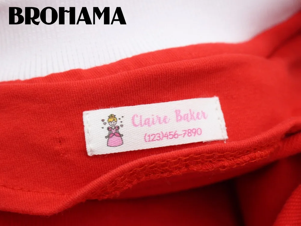 

Sewing name, cotton labels, clothing label, high quality printing label, princess name tag (MD052)