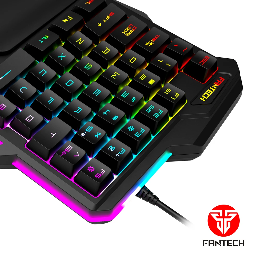 FANTECH K512 35 клавиш 2 Макро мини клавиатура светодиодсветодиодный