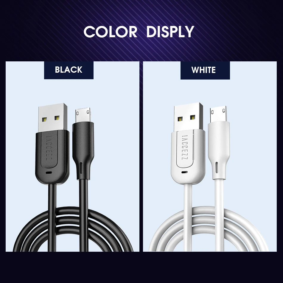 !ACCEZZ USB Data Cable For Android Micro USB For Samsung Galaxy S6 S7 Edge Xiaomi Redmi Huawei Phone Charging Long Cable Charger 3M(10)