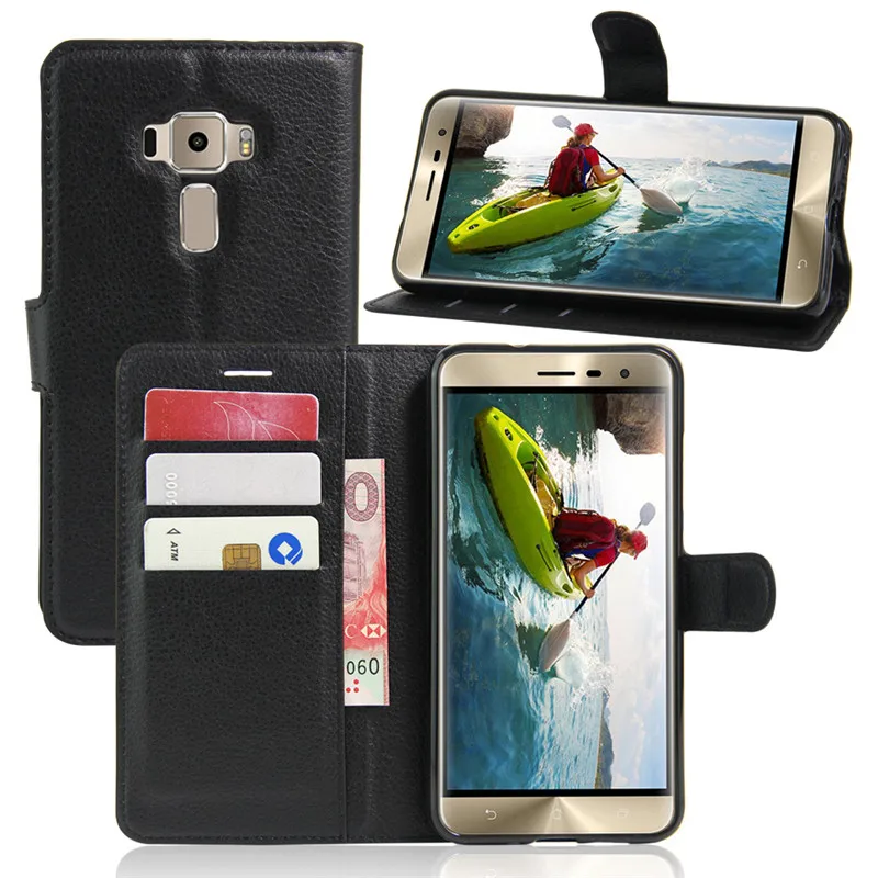 

ZenFone V V520KL Case for Asus ZenFone 3 ZE520KL Wallet Cover 5.2" 32Gb LTE Dual Sim Flip for Asus ZE520KL-1A042RU Coque Capas