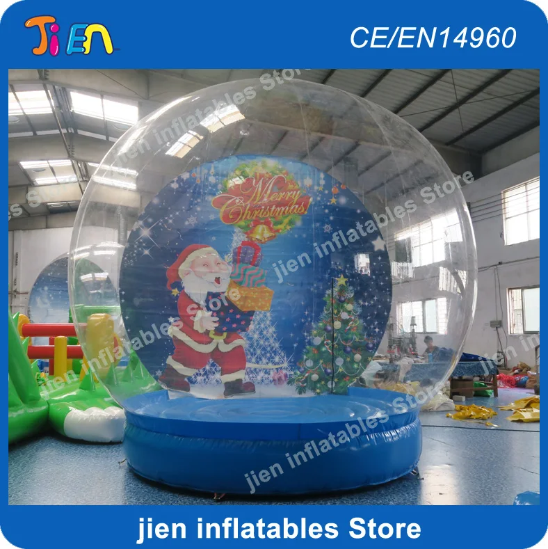 Free Shipping!24m Decorative Inflatable Christmas Dome Ball,giant Inflatable Christmas Snow