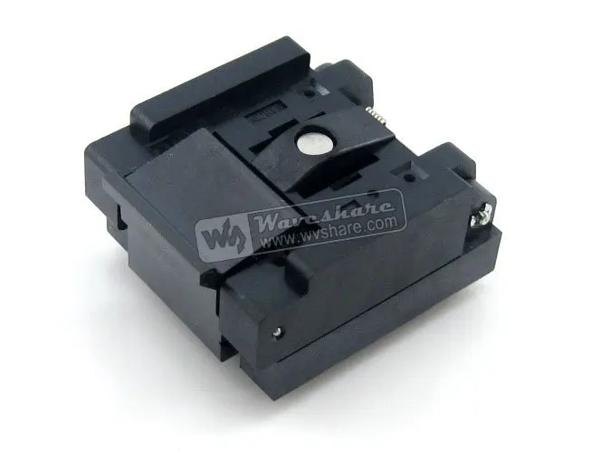 QFN-32(40)BT-0.5-02 QFN32 MLP32 MLF32 Enplas QFN 5x5 mm 0.5Pitch IC Test Burn-In Socket with Ground Pin
