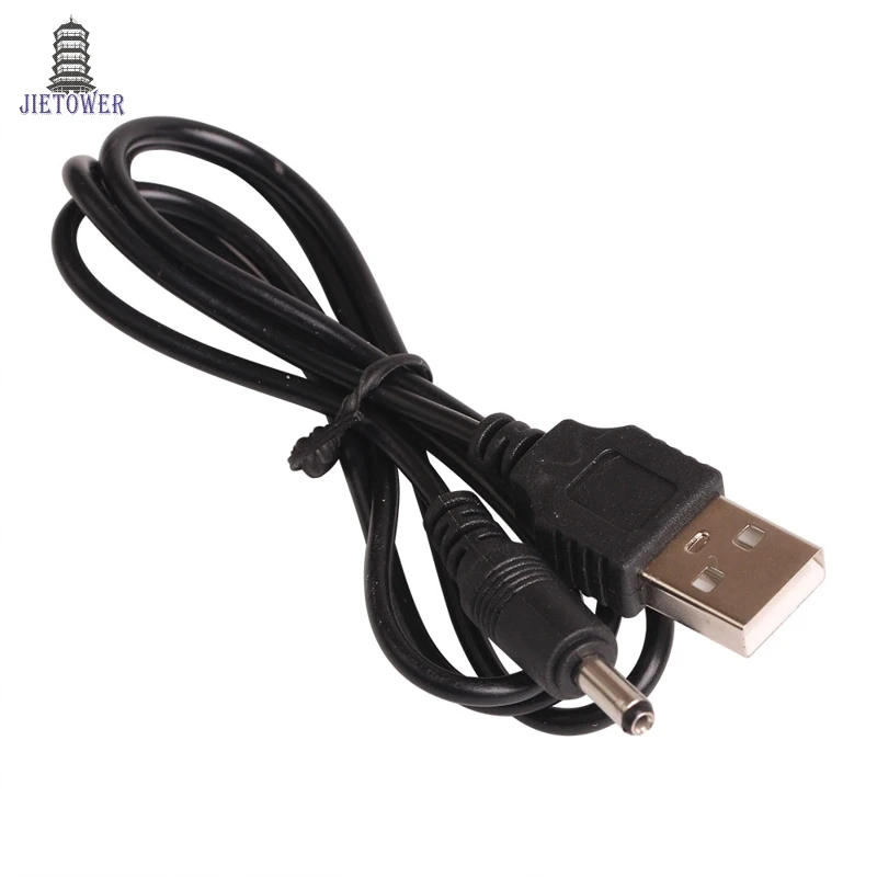 200 шт/партия USB в DC2.0 DC2.5 DC3.5 DC5.5 DC 5,5*2,1 мм Зарядка Электрический шнур аксессуары USB в DC медный силовой кабель