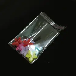 Оптовая продажа 600 шт. 8x10 см Clear Пластик сумка Resealable целлофан поли Сумки самоклеющиеся Печать OPP ювелирные изделия подарочная упаковка мешок