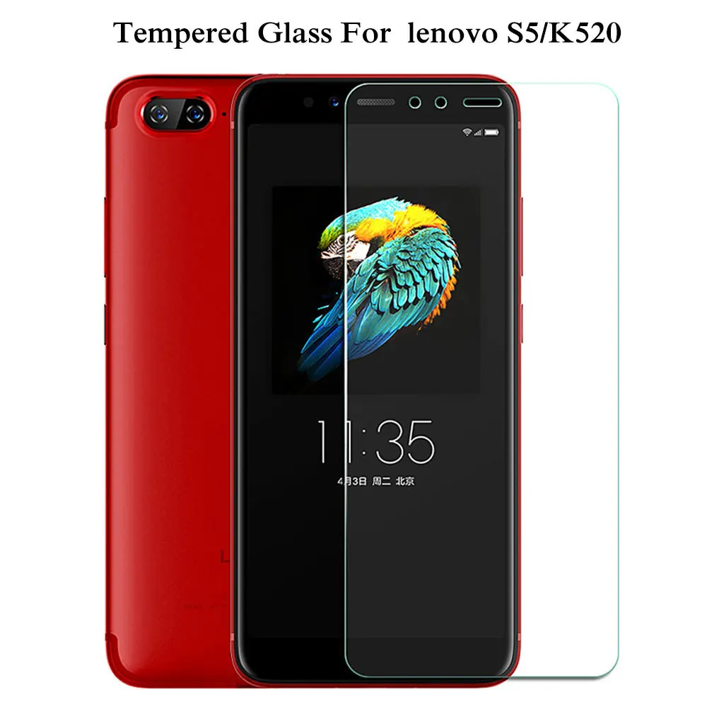 

Tempered Glass For Lenovo S5 2018 Screen Protector Film For Lenovo S5 S 5 K520 Protective Film Glass