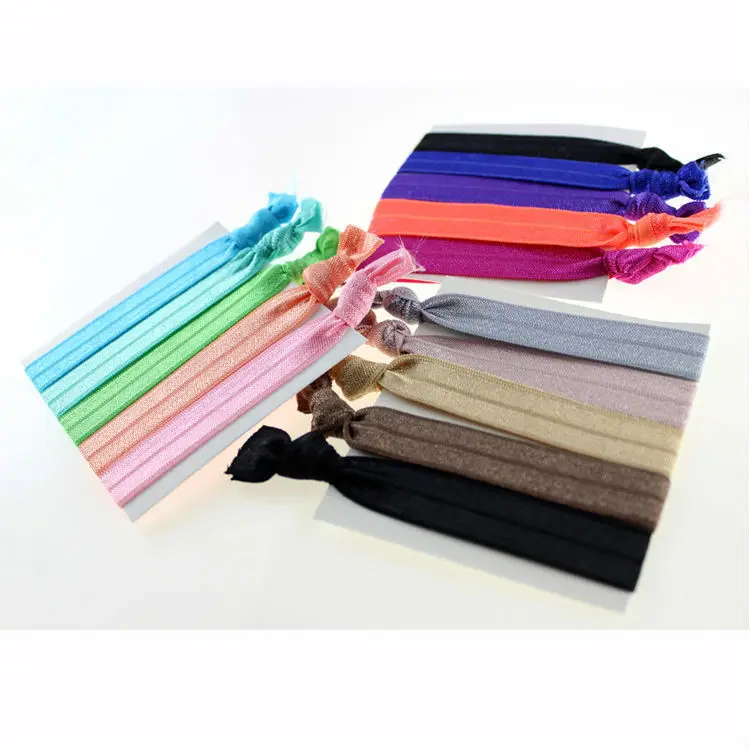 

5 PCS/pack Hot Elegant Pattern Colorful Hair Ties Ponytail Bracelets Hairband Rope Hair Band Accessories