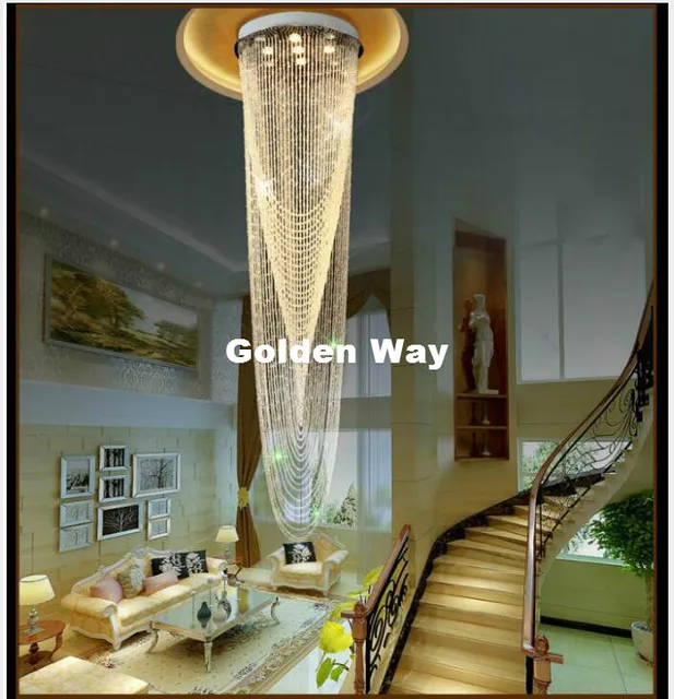 stairway ceiling lighting free shipping modern led crystal ceiling light fixture long stair lamp flush mounted stairway ceiling lighting free shipping modern led crystal ceiling light fixture long stair lamp flush mounted