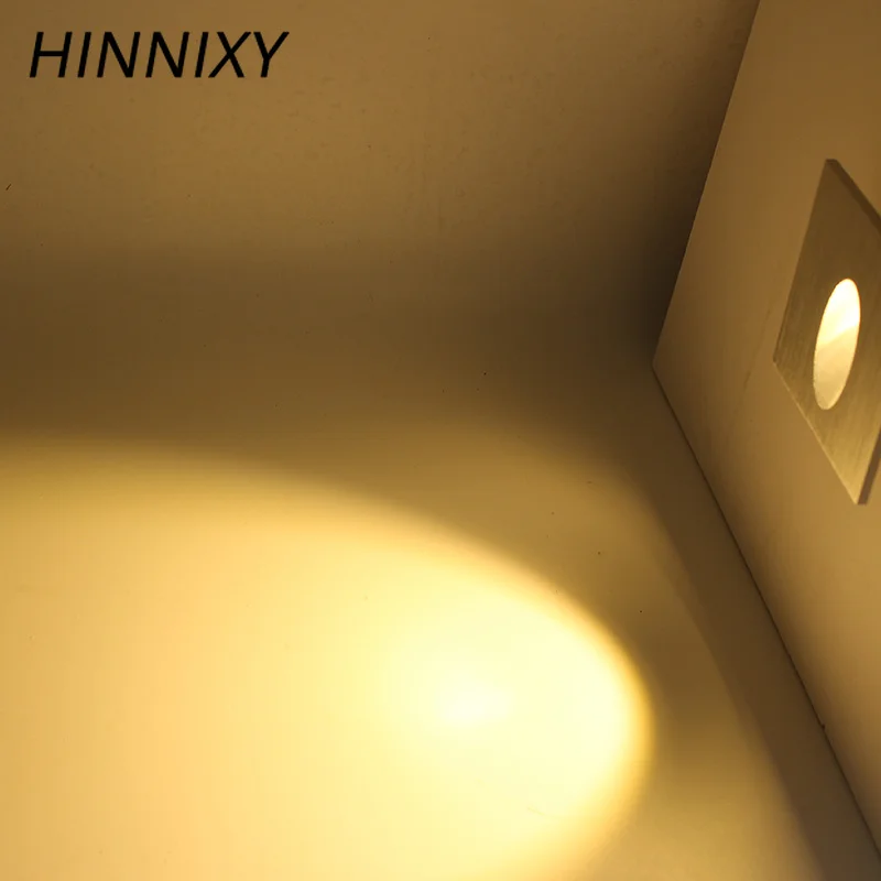 Hinnixy светодиодные ступенчатые светильники квадратная настенная лампа