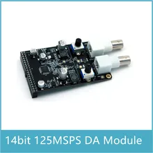 14bit 125 MSPS Digitale ad Analogico Modulo con 2 Canali per la Scheda di Sviluppo FPGA AD9767 DA Modulo