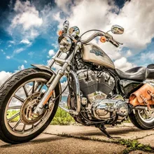 Мотоцикл художественная ручная роспись креативная Цифровая живопись маслом DIY живопись по номерам 24 цвета пигментная щетка живопись