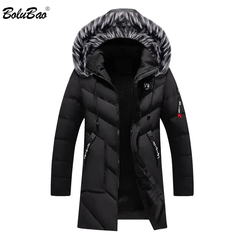 

BOLUBAO Fashion Brand Men Wram Parka Casual Coat Winter High Quality Men Hooded Coat Jackets Casual Men's Parka