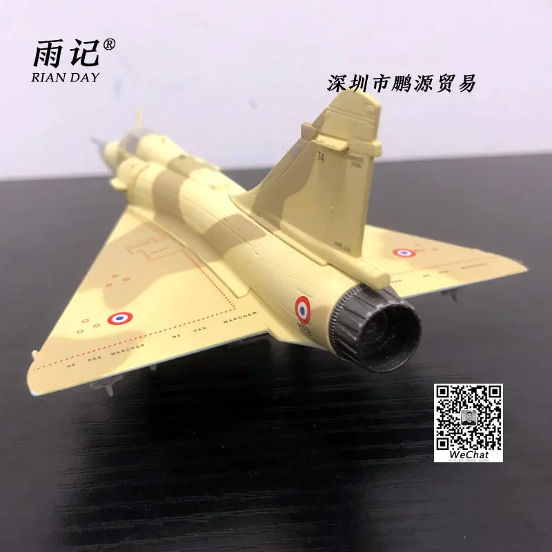 AMER 1/100 масштаб Франция dassaft Mirage 2000 истребитель литой под давлением металлический военный самолет модель игрушки для подарка/коллекции