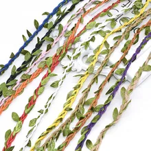 2/4/10m Artificial Flowers Vine For Home Wedding flower decor Fake floristics Wall Hanging Flower diy Wreath Gifts Packaging 2/4/10m Artificial Flowers Vine For Home Wedding flower decor Fake floristics Wall Hanging Flower diy Wreath Gifts Packaging