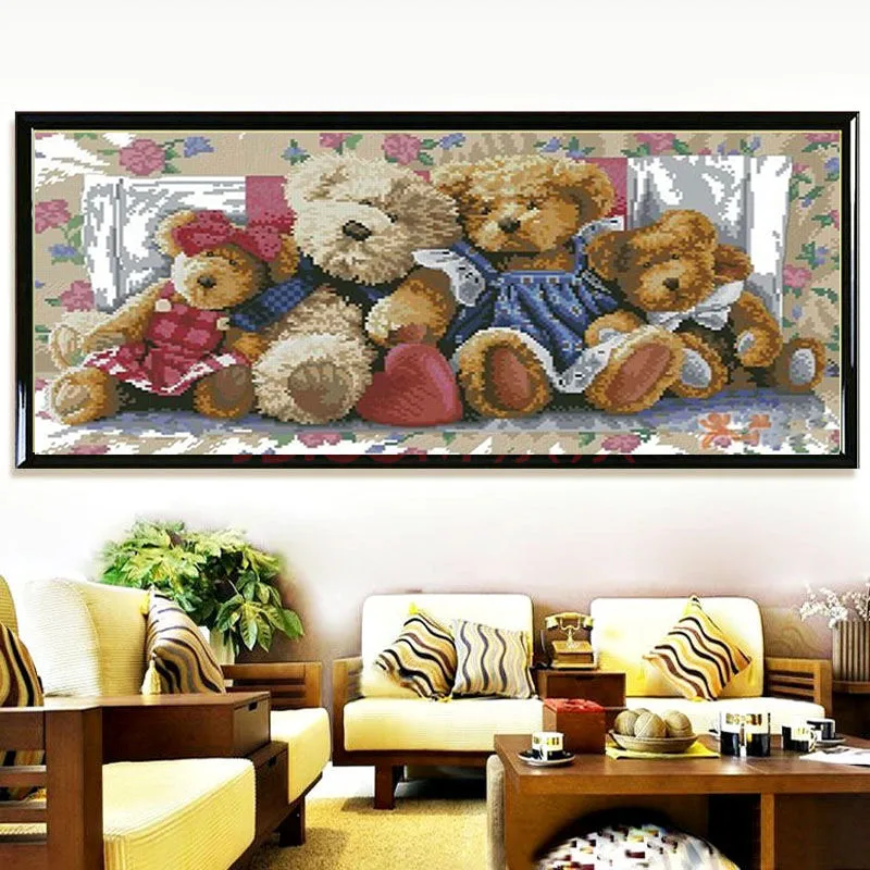 

Diamond Embroidery Diy Diamond Painting Cross Stitch Kits Diamond Mosaic Teddy bear Full Square Diamond Embroidery DS014