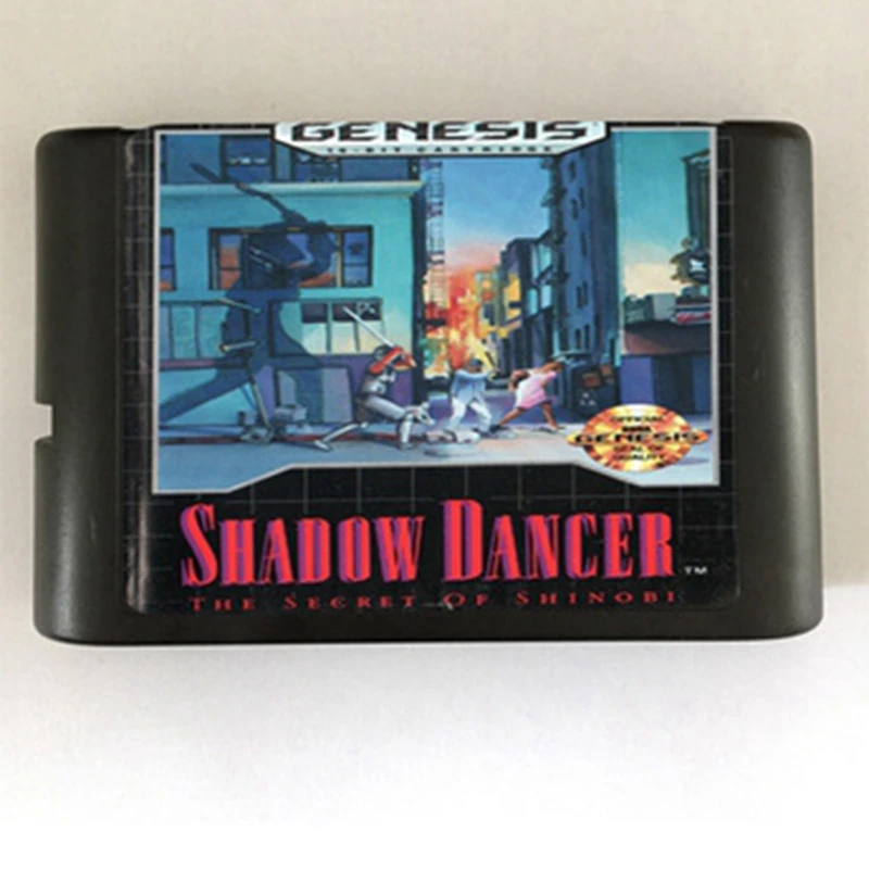 

Shadow Dancer Game Cartridge Newest 16 bit Game Card For Sega Mega Drive / Genesis System