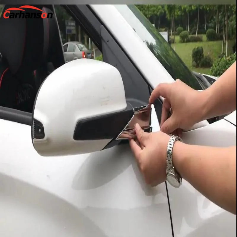

Car Accessories For Hyundai Kona 2018 2019 Abs Side Door Rearview Mirror Trim Cover Protection Chromium Styling Sticker Stickers