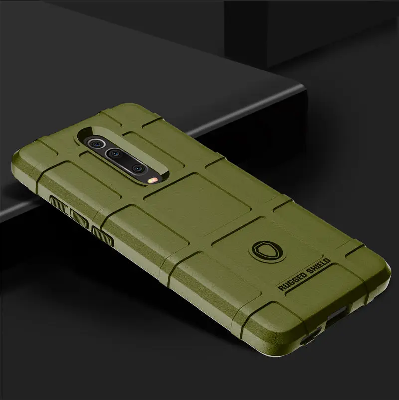

Soft Bumper On For Xiaomi Mi 9t Redmi K20 pro Full Shockproof Protection Rugged Shield Armor Matte Silicone Case Cover Funda