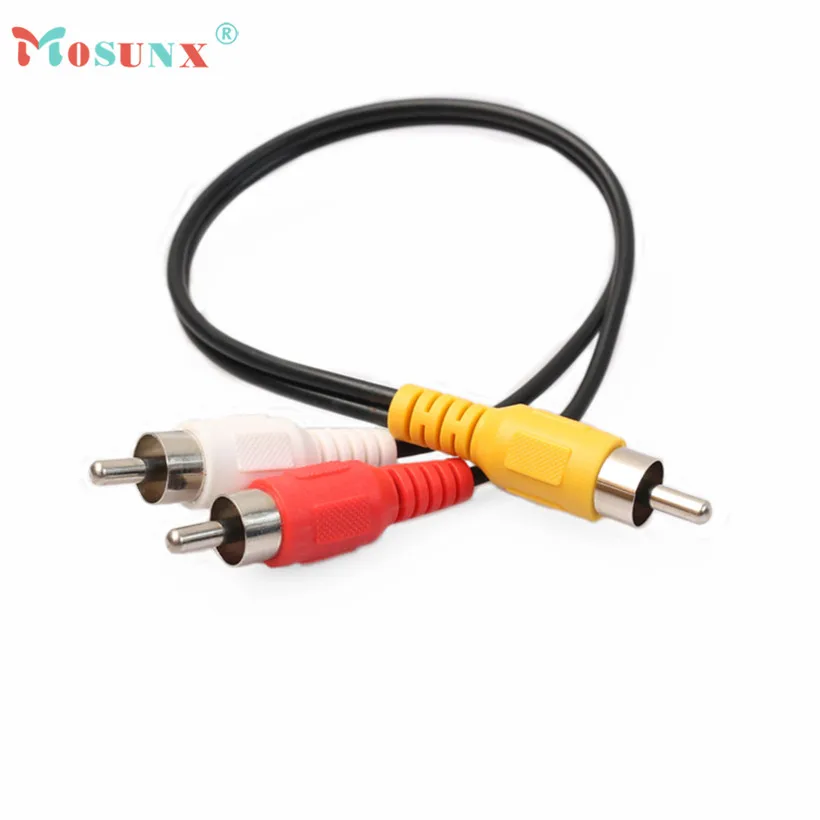 Mosunx advanced 2018 RCA Phono Y Splitter Cable 2 Male To Audio Lead Adapter Connector 1PC | Компьютеры и офис